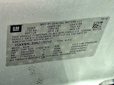 2017 GMC Acadia SLT