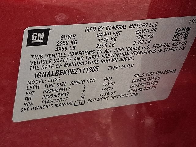 2014 Chevrolet Equinox LT