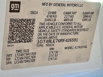 2024 GMC Sierra 2500 HD Pro