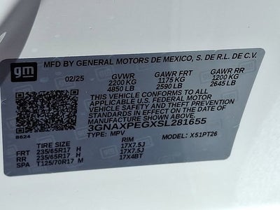 2025 Chevrolet Equinox LT