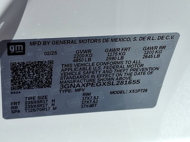 2025 Chevrolet Equinox LT