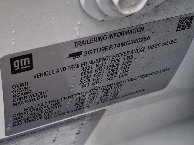 2021 GMC Sierra 1500 AT4