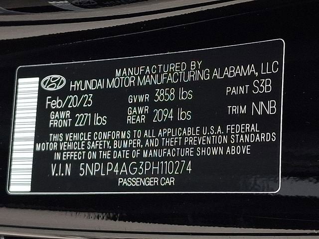 2023 Hyundai Elantra Limited