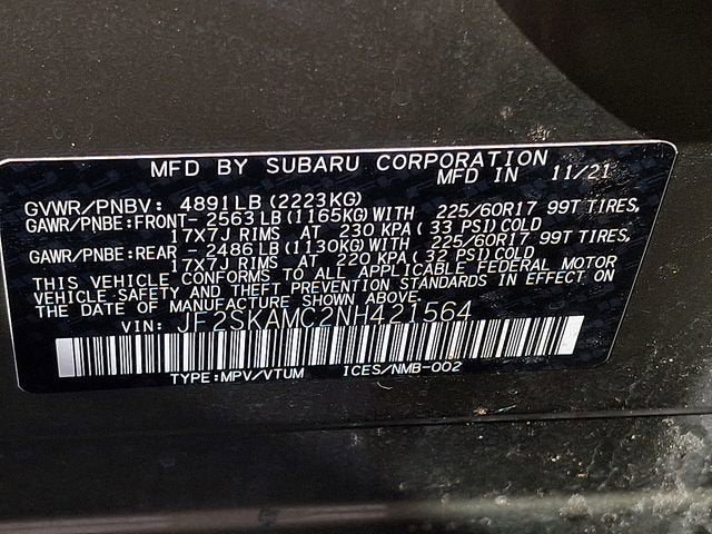 2022 Subaru Forester Wilderness