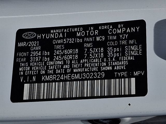 2021 Hyundai Palisade SEL