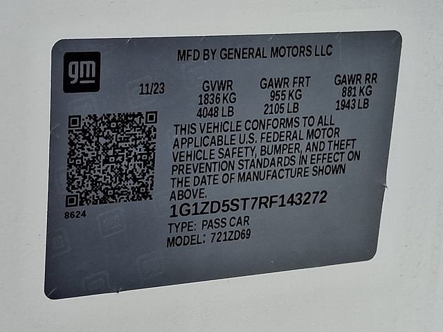 2024 Chevrolet Malibu 1LT