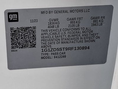 2024 Chevrolet Malibu 1LT