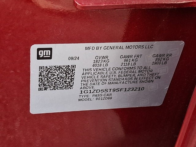 2025 Chevrolet Malibu 1LT