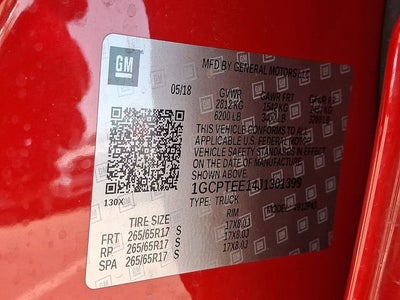 2018 Chevrolet Colorado 4WD ZR2