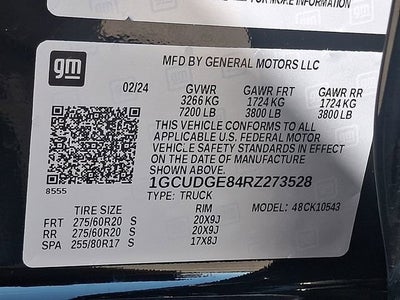 2024 Chevrolet Silverado 1500 LTZ