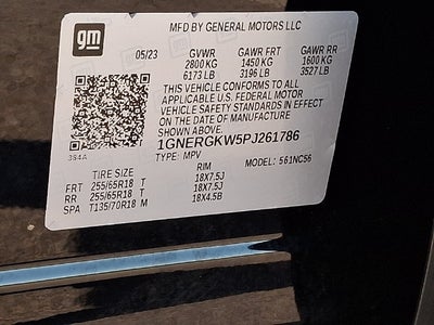 2023 Chevrolet Traverse LT Cloth