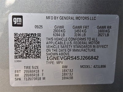 2025 Chevrolet Traverse LT