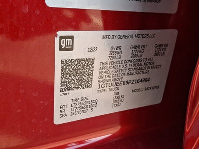2023 GMC Sierra 1500 AT4
