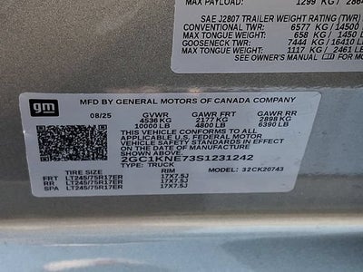 2025 Chevrolet Silverado 2500 HD LT