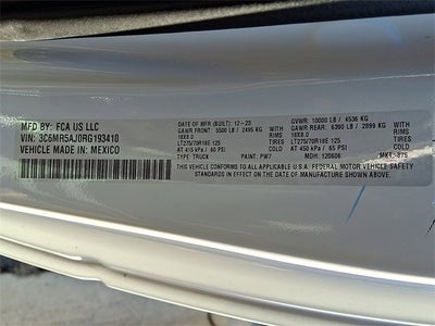 2024 RAM 2500 Tradesman Regular Cab 4x4 8' Box
