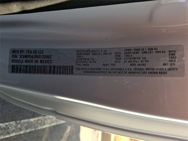 2024 RAM 2500 Tradesman Regular Cab 4x4 8' Box