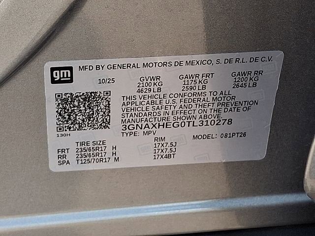 2026 Chevrolet Equinox LT