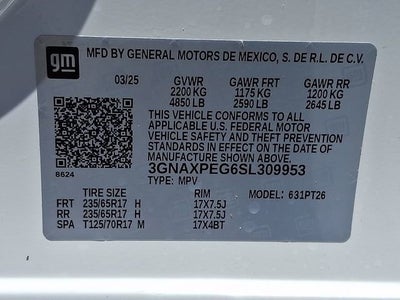 2025 Chevrolet Equinox LT
