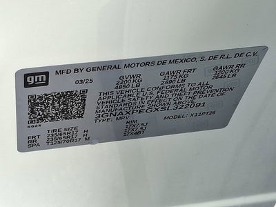 2025 Chevrolet Equinox LT