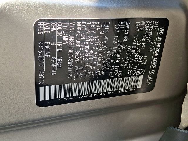 2025 Nissan Rogue Platinum Intelligent AWD