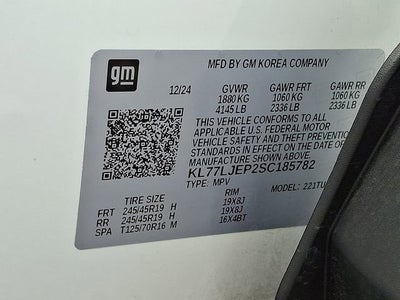 2025 Chevrolet Trax 2RS