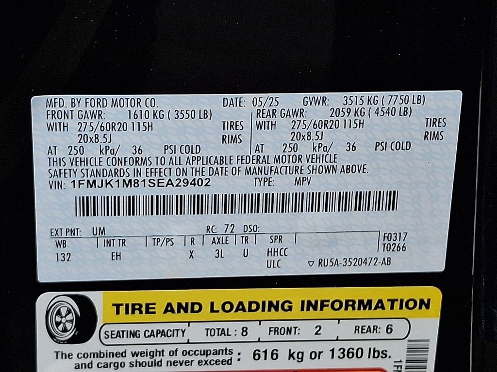 2025 Ford Expedition Max Platinum