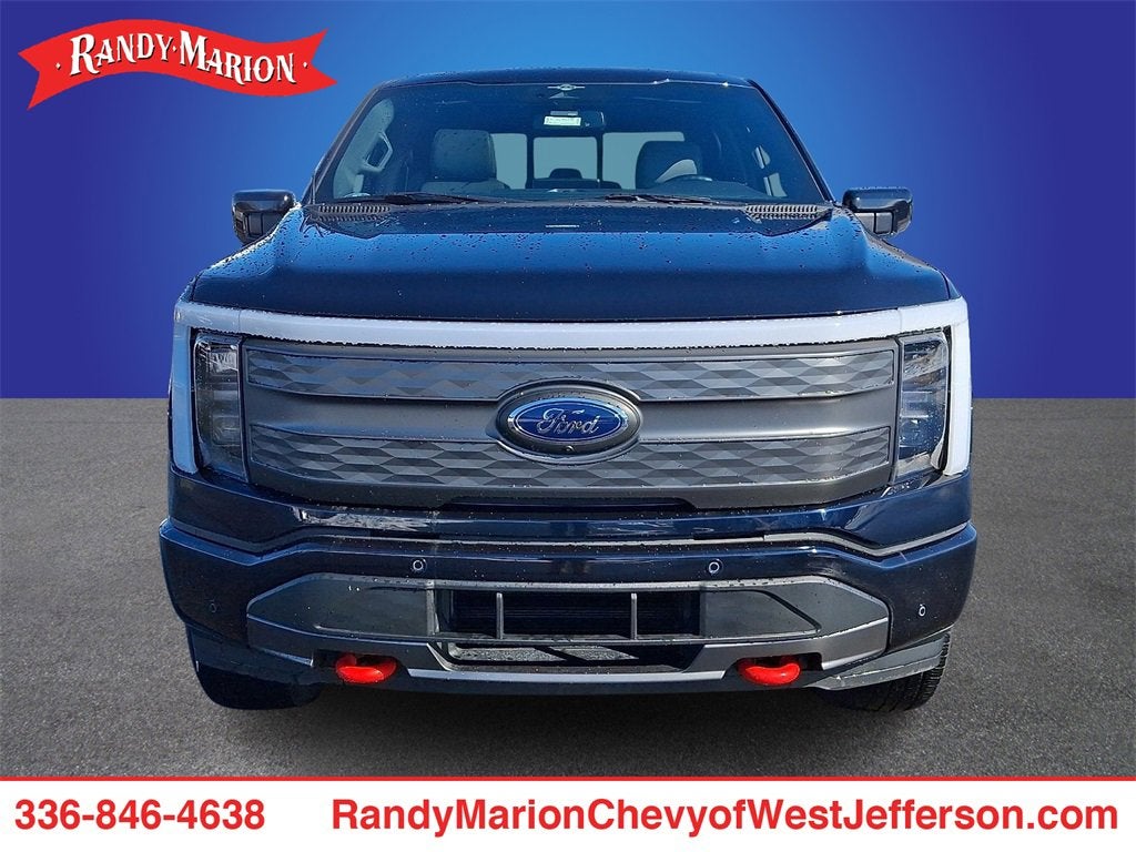 Used 2023 Ford F-150 Lightning Lariat with VIN 1FT6W1EV3PWG00876 for sale in West Jefferson, NC