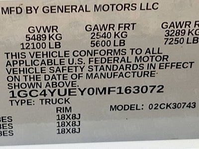 2021 Chevrolet Silverado 3500 HD LTZ