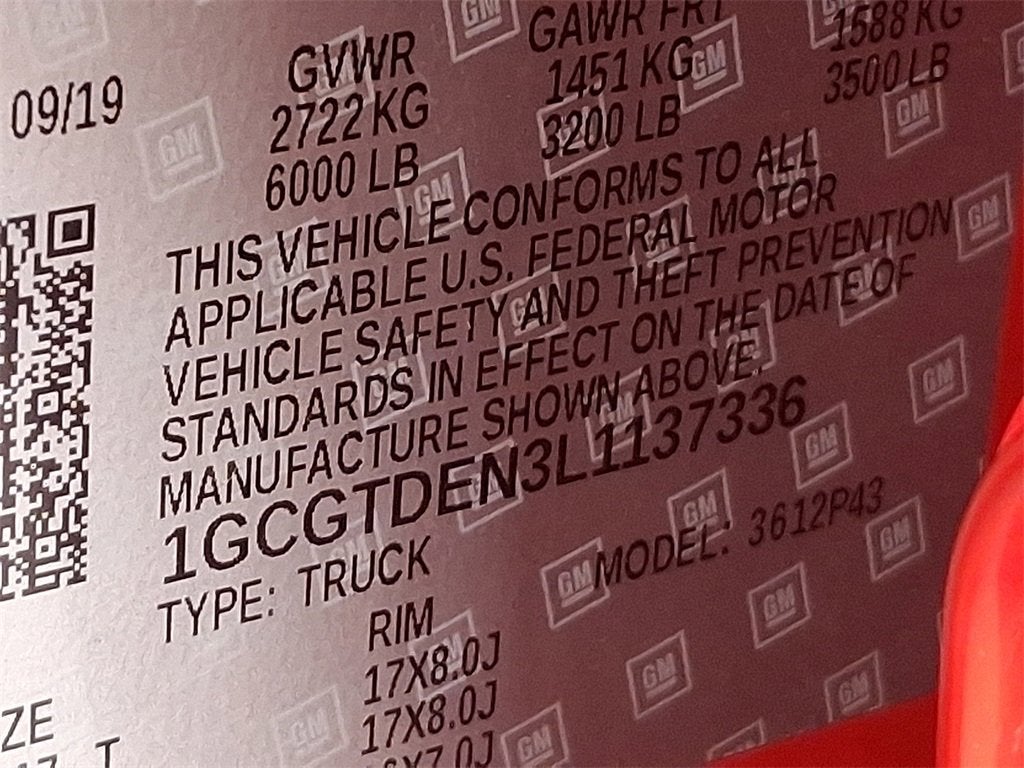 2020 Chevrolet Colorado Z71