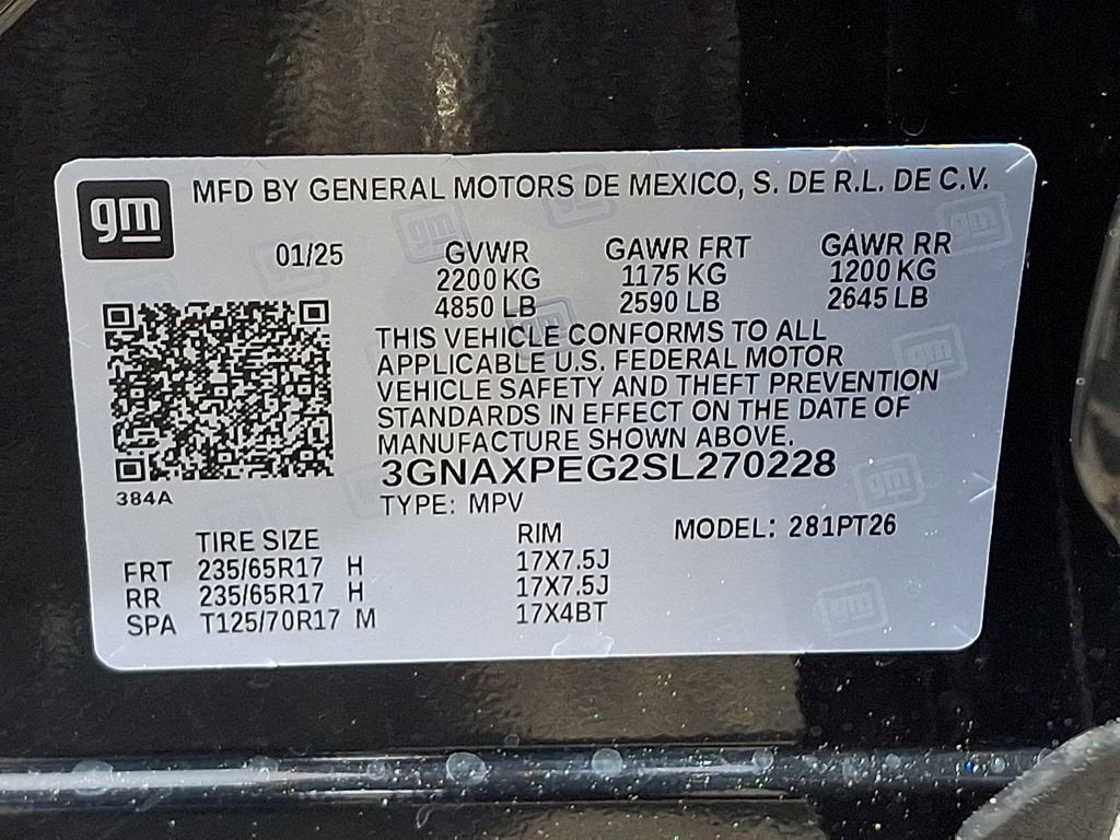 2025 Chevrolet Equinox LT