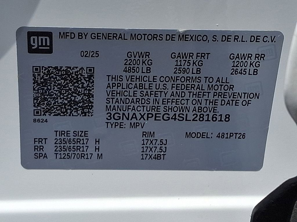 2025 Chevrolet Equinox LT