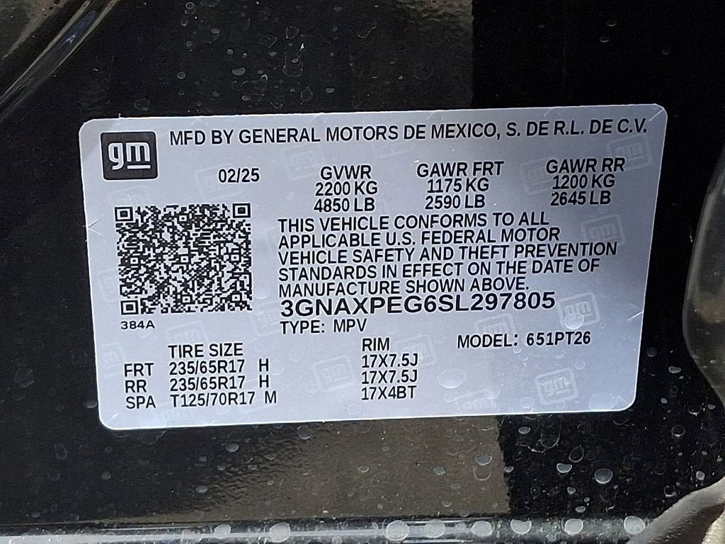 2025 Chevrolet Equinox LT