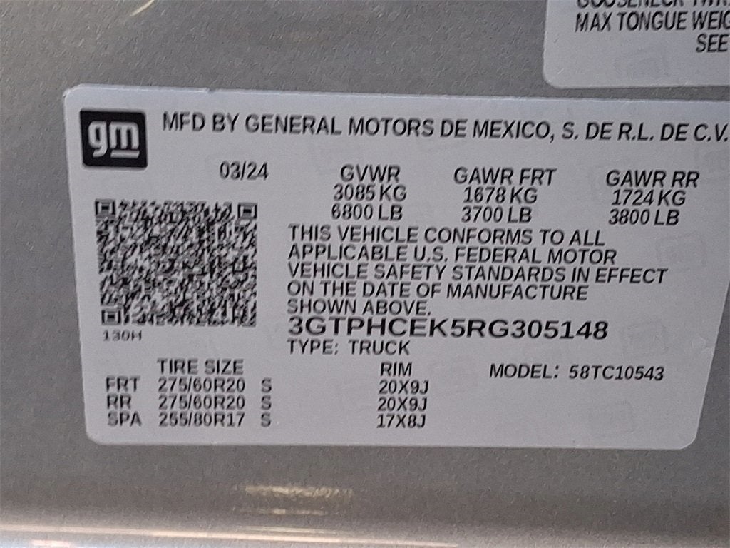 2024 GMC Sierra 1500 Elevation