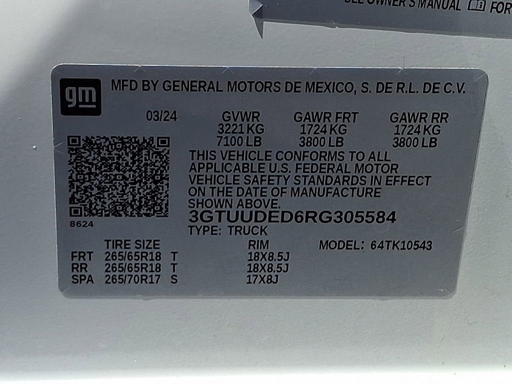 2024 GMC Sierra 1500 SLT