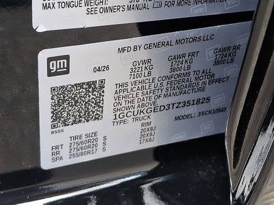 2026 Chevrolet Silverado 1500 LTZ