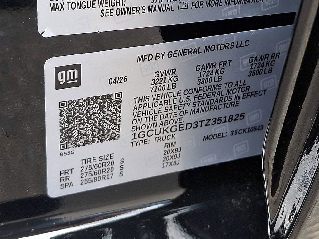 2026 Chevrolet Silverado 1500 LTZ