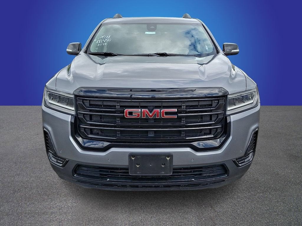 Used 2021 GMC Acadia SLE with VIN 1GKKNKLSXMZ133454 for sale in West Jefferson, NC