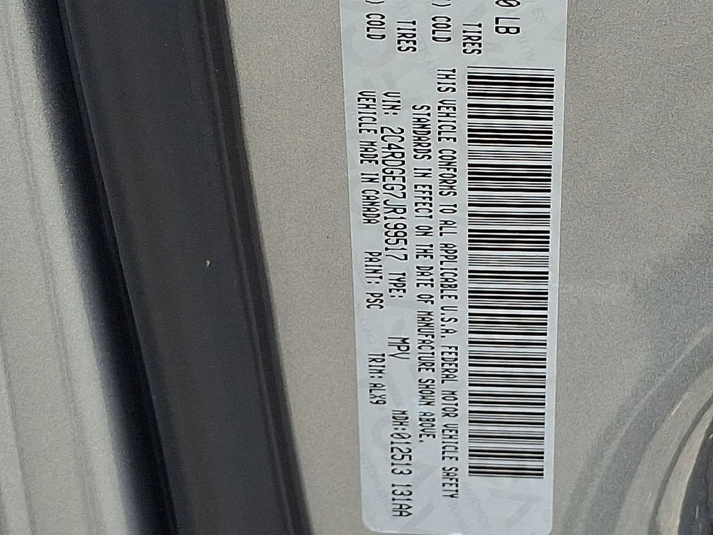 2018 Dodge Grand Caravan GT