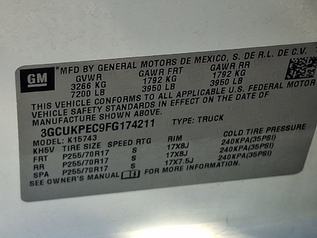 2015 Chevrolet Silverado 1500 LS