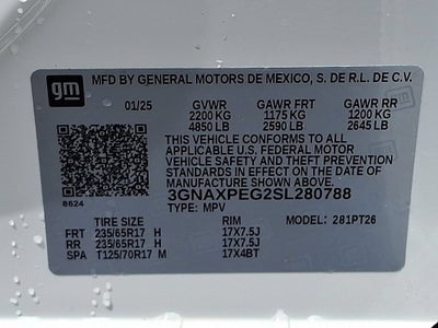 2025 Chevrolet Equinox LT