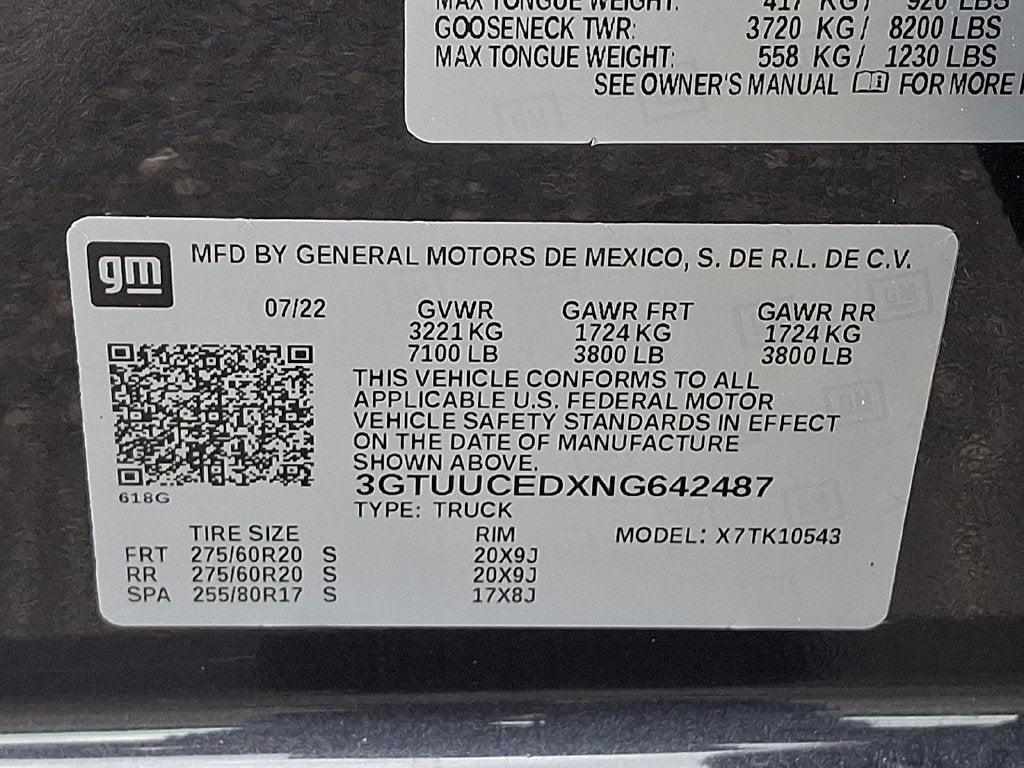 2022 GMC Sierra 1500 Elevation