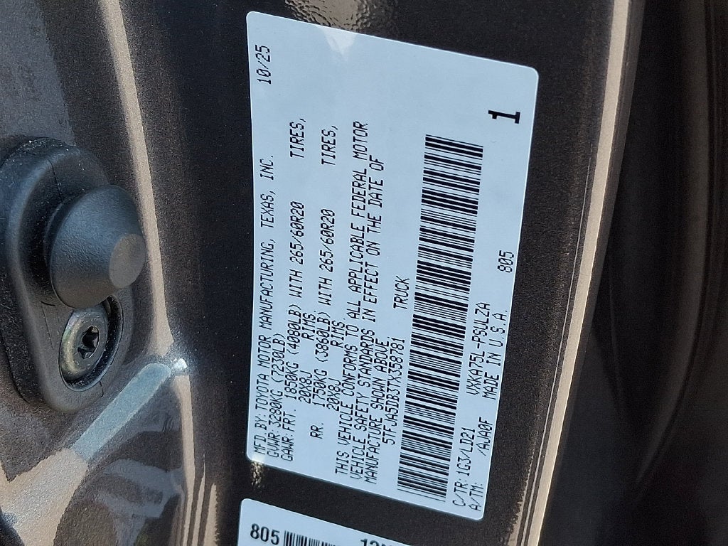 2026 Toyota Tundra 4WD Limited