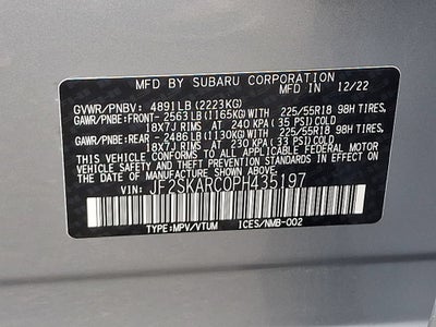 2023 Subaru Forester Touring