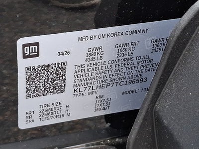2026 Chevrolet Trax LT