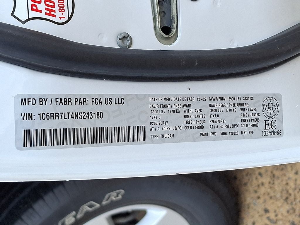 2022 RAM 1500 Classic SLT