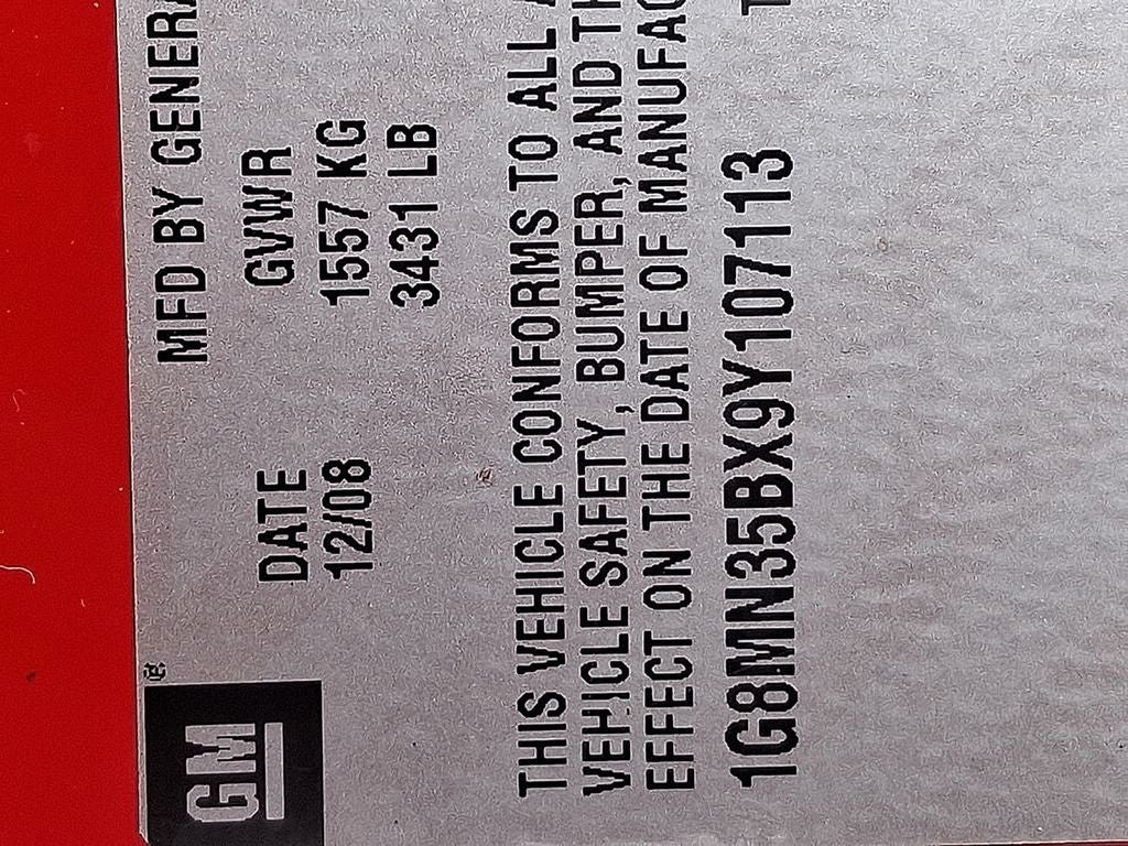 2009 Saturn Sky Base