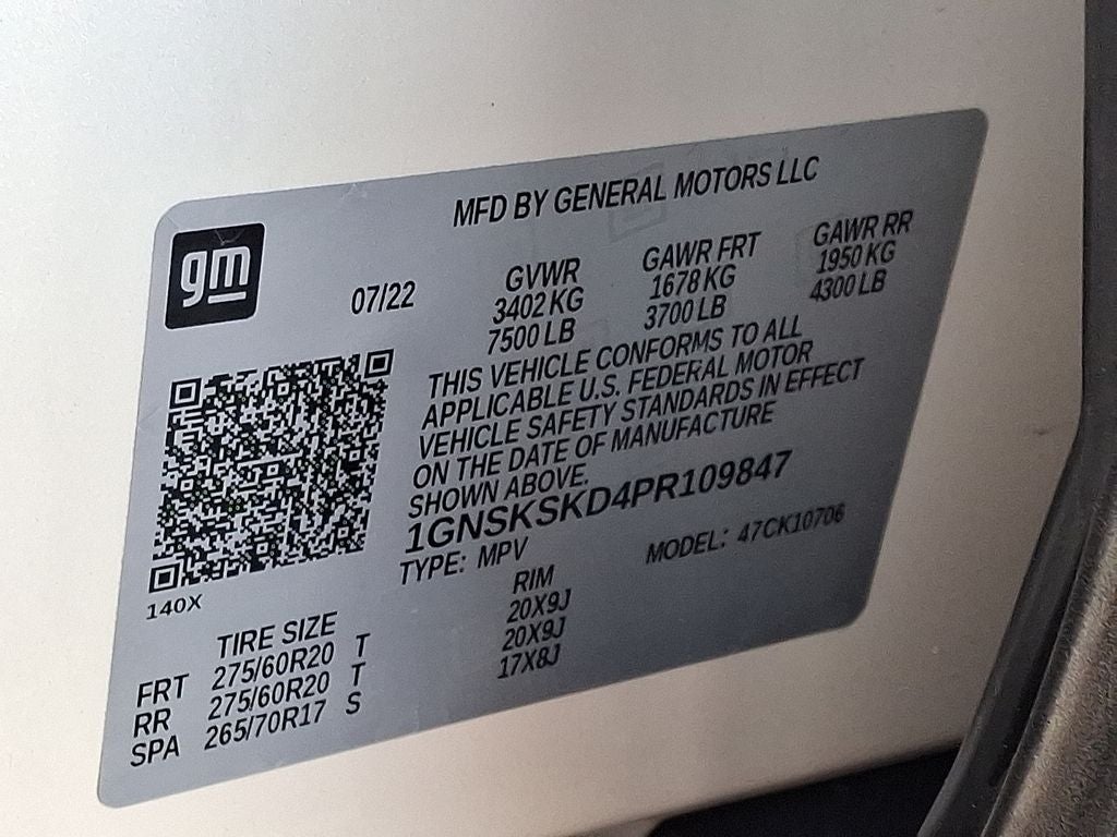 2023 Chevrolet Tahoe Premier