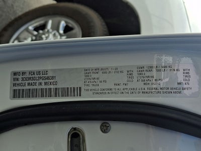 2023 RAM 3500 Tradesman