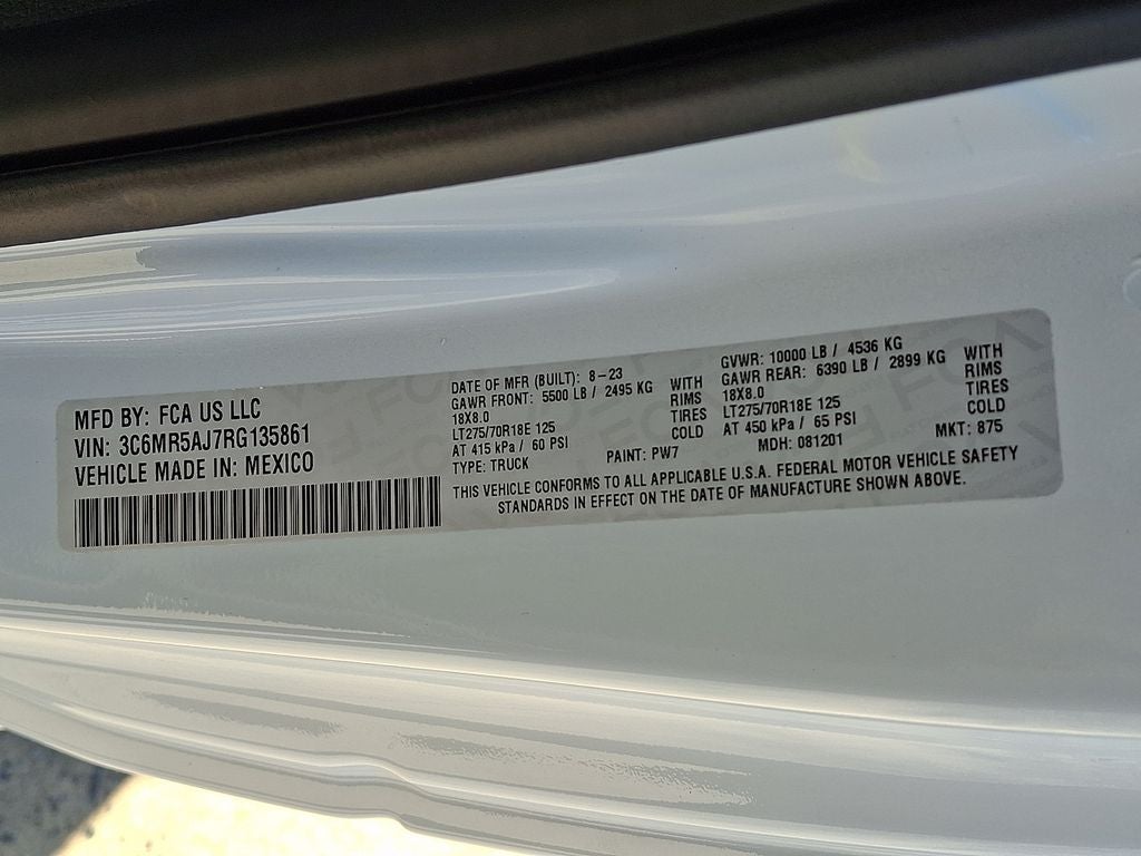 2024 RAM 2500 Tradesman