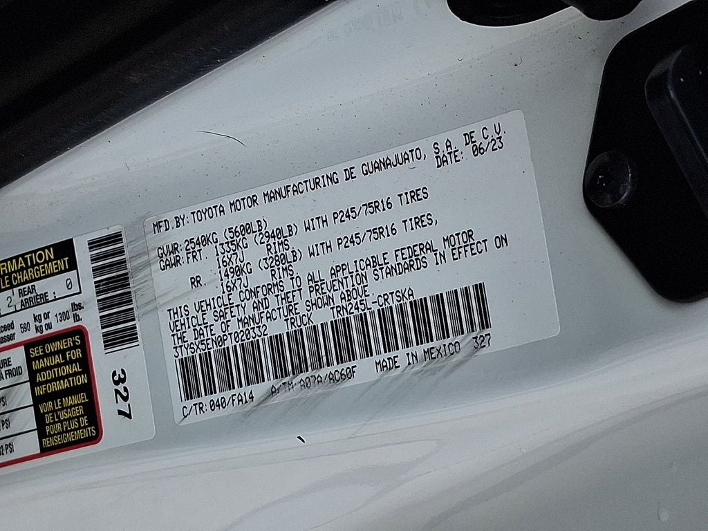 2023 Toyota Tacoma SR